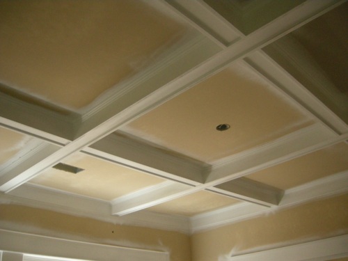 Bungalow coffered ceilings